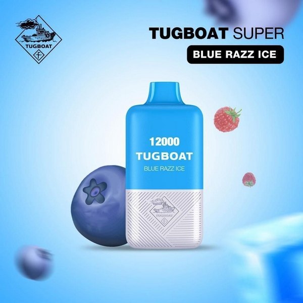 Blue Razz Ice by Tugboat 12k