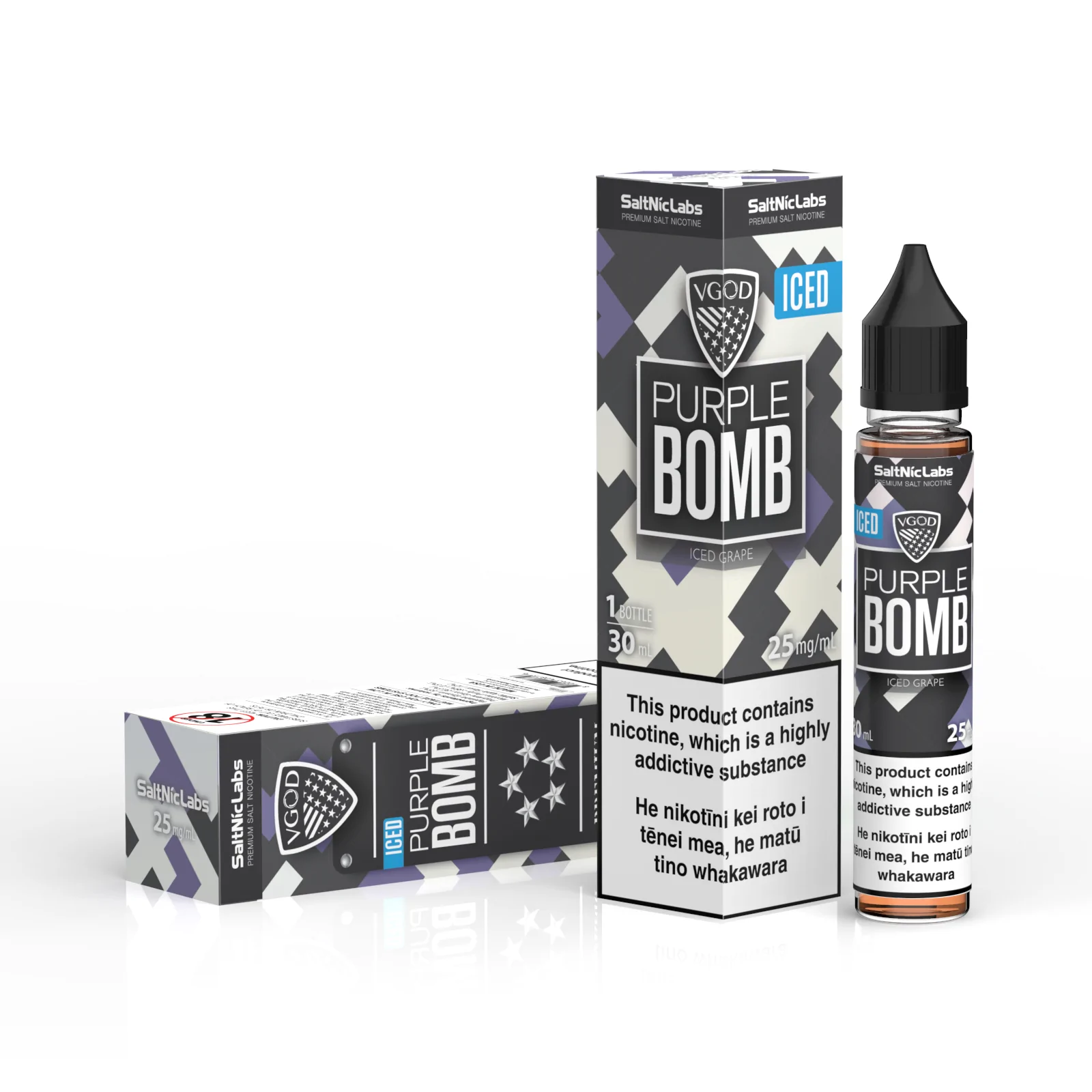 NewZealand_SaltNic_25mg_IcedPurpleBomb_2048x Iced Purple Bomb VGOD Salts 30mL