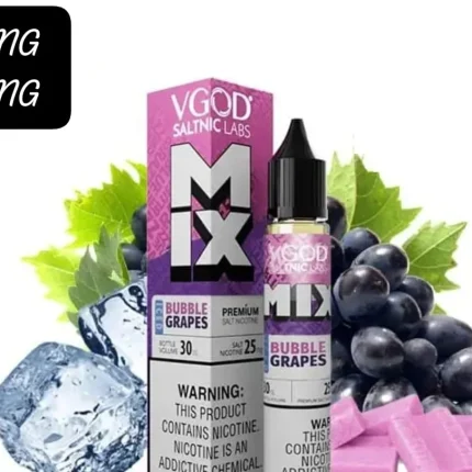 ICED Bubble Grapes Mix VGOD Salts 30ml