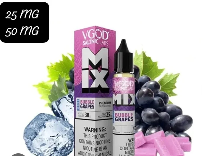 ICED Bubble Grapes Mix VGOD Salts 30ml