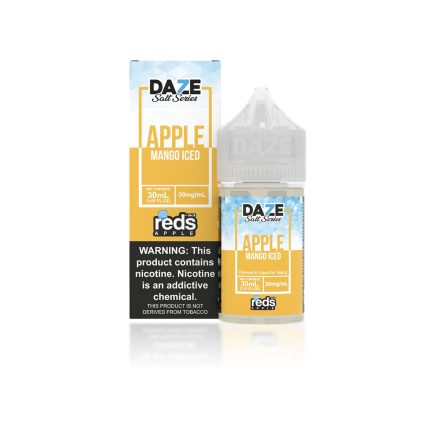 ICED MANGO Red's Apple E-Juice 7 Daze SALT 30ml
