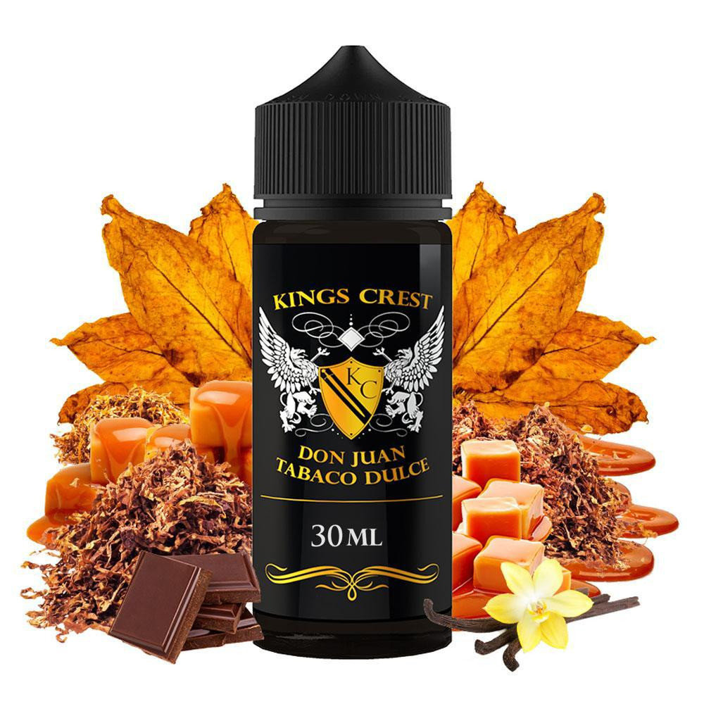 14721-Kings-Crest-Don-Juan-Tabaco-Dulce-30ml120ml-Flavorshot Don Juan Tabaco Dulce by King's Crest 120ml