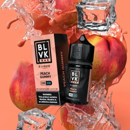 BLVK Peach Gummy Ice 30ml