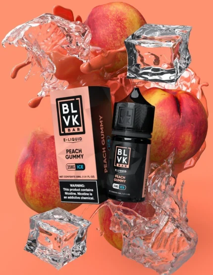 BLVK Peach Gummy Ice 30ml