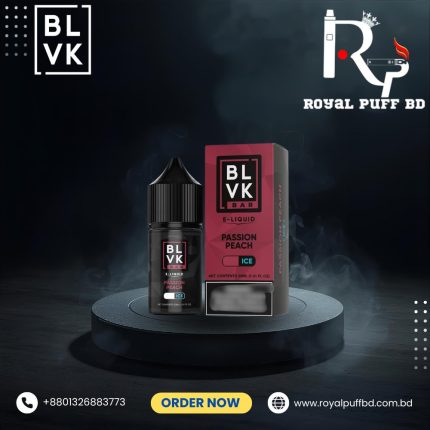 BLVK Passion Peach 30ml Saltnic