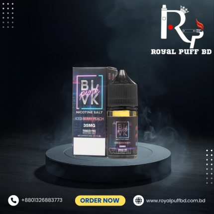 BLVK Iced Berry Peach 30ml Saltnic