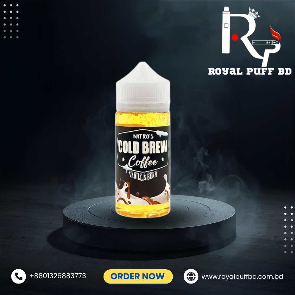 web site product pic (22) Cold Brew Vanilla Bean 100ml