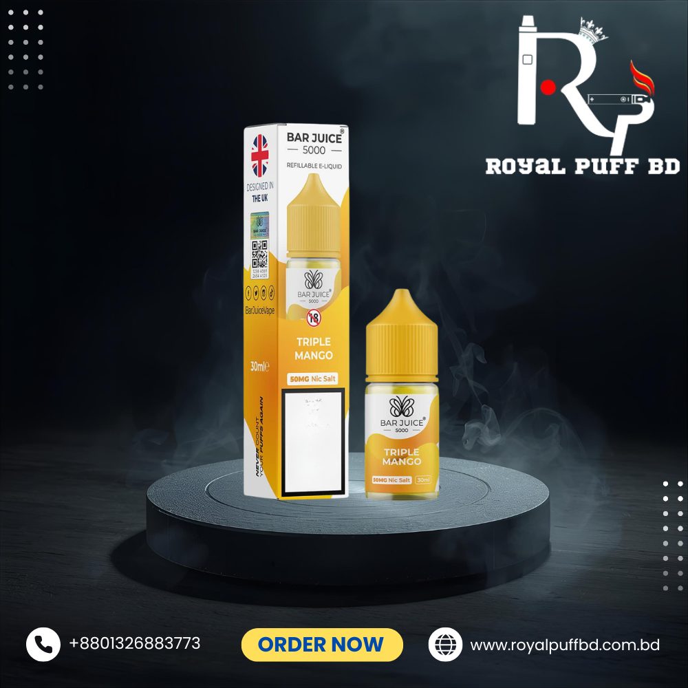 web site product pic (60) Bar Juice Triple Mango 30ml Salt Nic