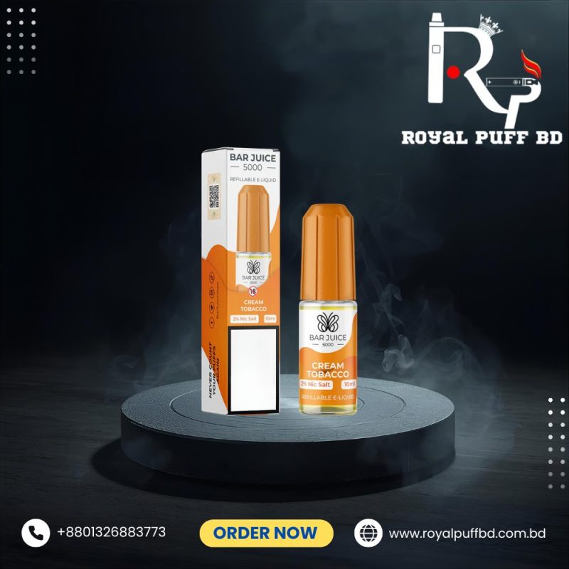 Bar Juice Cream Tobacco 30ml Salt Nic